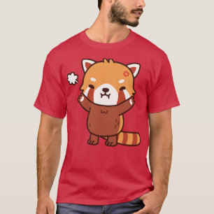 Camiseta Furioso, pero todavía curado, Panda Rojo Permanent
