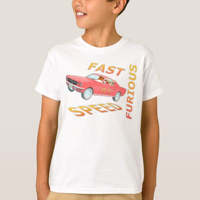 Camiseta Furioso rápido y rápido 01 (Anverso)