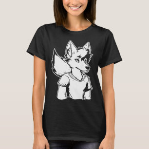 Camiseta Furries Fursona Cosplay Fandom Furry