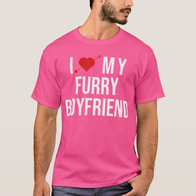 Camiseta Furries Novio Furry Cosplay Fursuit (Anverso)