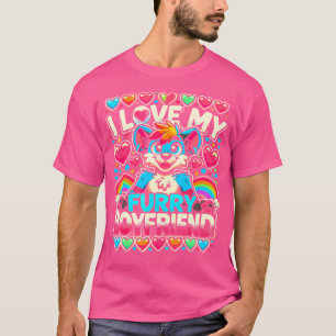 Camiseta Furries Novio Furry Cosplay Fursuit