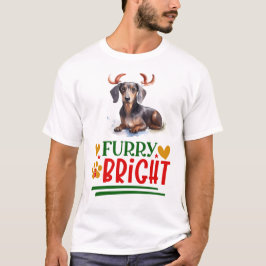 Camiseta Furry & Bright Dachshund