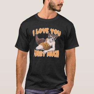 Camiseta Furry Fandom Fox Cosplay diciendo