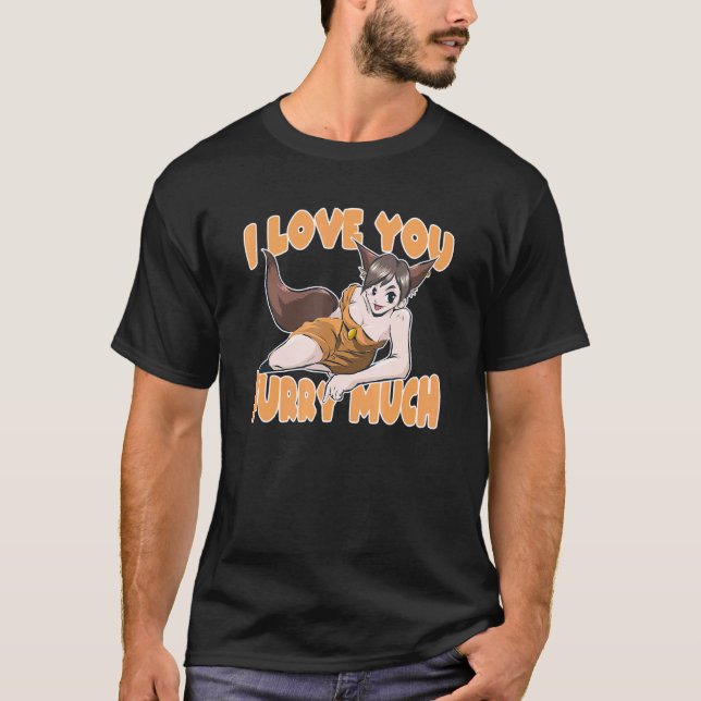 Camiseta Furry Fandom Fox Cosplay diciendo (Anverso)