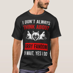 Camiseta Furry Fandom Furrie Fursona Fursuit Anthro