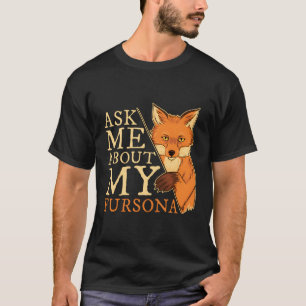 Camiseta Furry Fandom Furries Fursona Fursuit