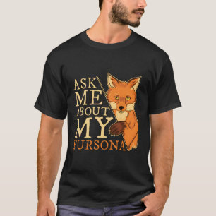 Camiseta Furry Fandom Furries Fursona Fursuit