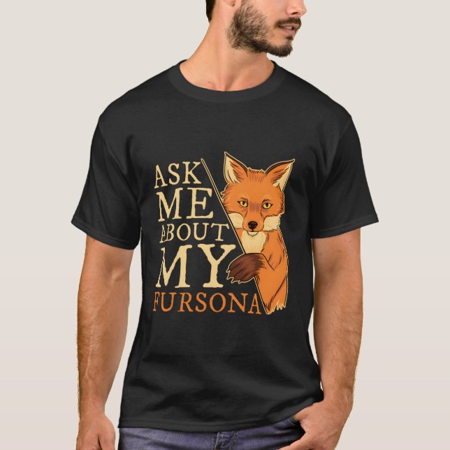 Camiseta Furry Fandom Furries Fursona Fursuit (Anverso)