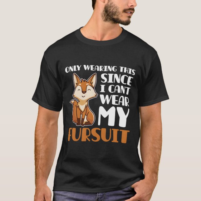 Camiseta Furry Fandom Gift Furries Fursona Fursuit (Anverso)