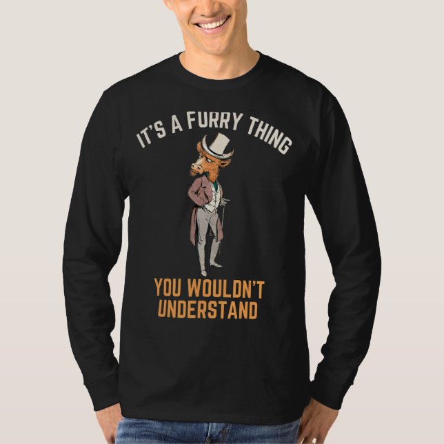 Camiseta Furry Fandom Pride Animal Furries Cosplay (Anverso)