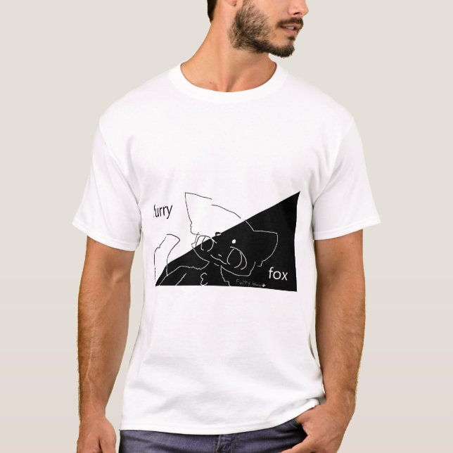 Camiseta furry fox and furry island mark shirt (Anverso)