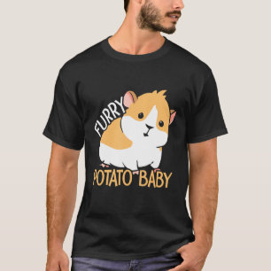 Camiseta Furry Potato Baby Guinea Pig Dad Mom Rodent Mascot