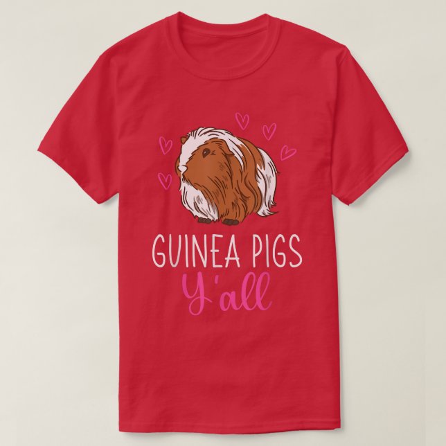 Camiseta Furry Potato Cute Gracioso Guinea Cerdos Y Todos (Diseño del anverso)