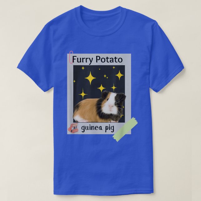 Camiseta Furry Potato Funny Guinea-pig Wrong Animal Name Jo (Diseño del anverso)