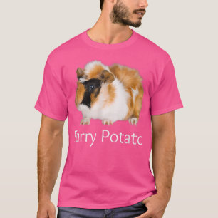 Camiseta Furry Potato Gracioso Guinea-cerdo mal nombre anim