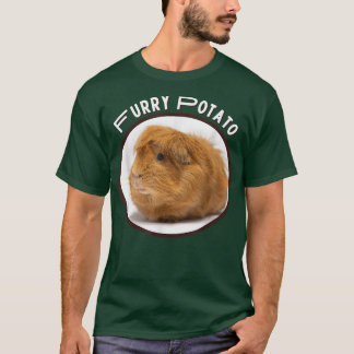 Camiseta Furry Potato Gracioso Guinea-Cerdo Nombre Animal E