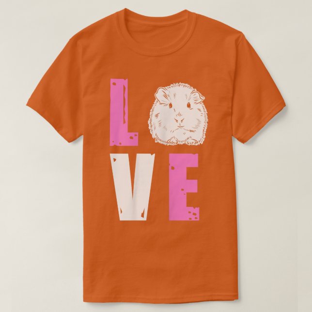 Camiseta Furry Potato Pet Lover Guine Cerdo Love (Diseño del anverso)