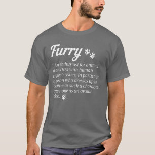 Camiseta Furry Un entusiasta de los personajes animales Fur