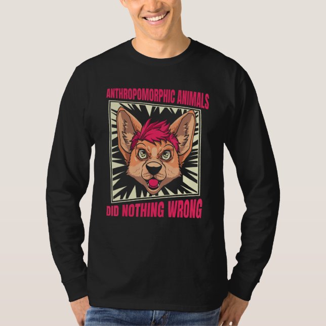 Camiseta Fursona Cool Furries Cosplay  Furry Fandom (Anverso)