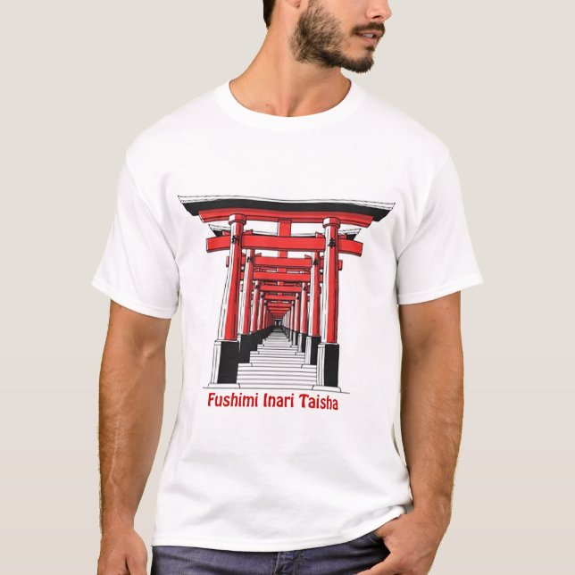 Camiseta Fushimi Inari Taisha (Anverso)