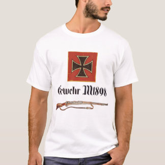 Camiseta fusil alemán Gewehr M1898 de la Primera Guerra Mun