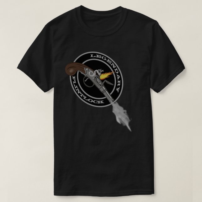 Camiseta Fusil de chispa legendario (Diseño del anverso)