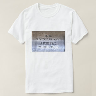 Camiseta fusil Rock Island Arsenal M1903 Springfield