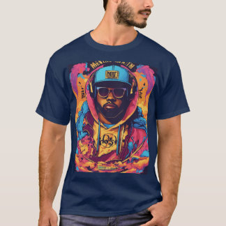 Camiseta Fusión armónica: la naturaleza se encuentra con la