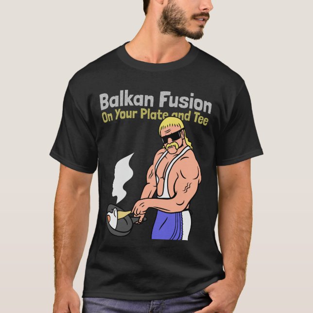 Camiseta Fusión balcánica (Anverso)