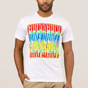 Camiseta Fusión de arte cromático