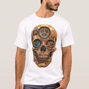 Camiseta Fusión de Cráneo de Relojería