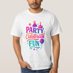 Camiseta Fusión de cumpleaños de radiación eléctrica