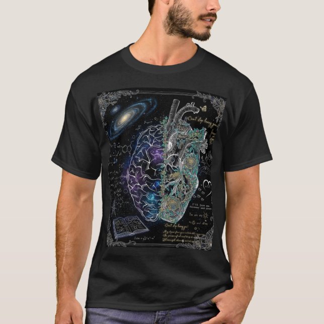 Camiseta Fusión de la mente y el corazón (Anverso)