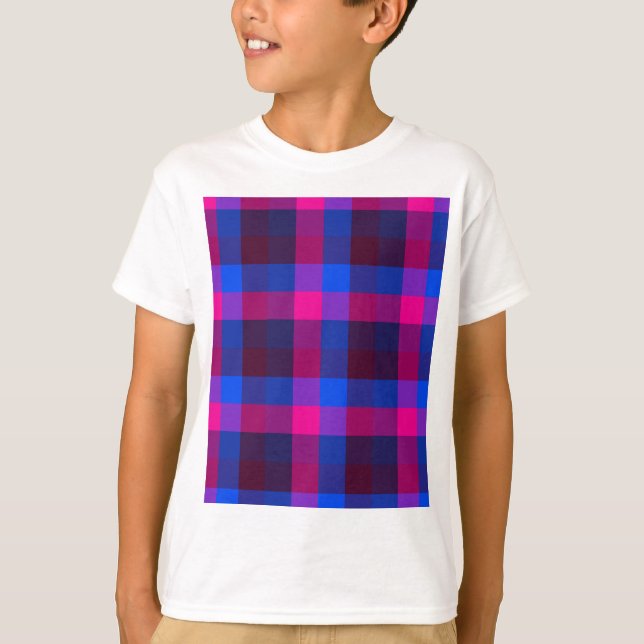 Camiseta Fusión de mosaico de neón (Anverso)