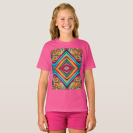 Camiseta Fusión de Onda de Color – Arte de Remolino Abstrac