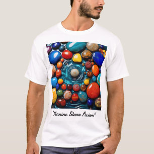 Camiseta "Fusión de piedra marina"