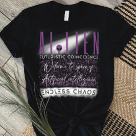 Camiseta Fusión del espacio de inteligencia artificial y aj