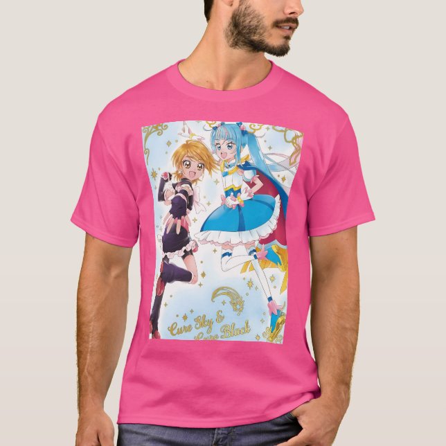Camiseta Futari Wa Precure Hirogaru Sky Precure Precure Tod (Anverso)