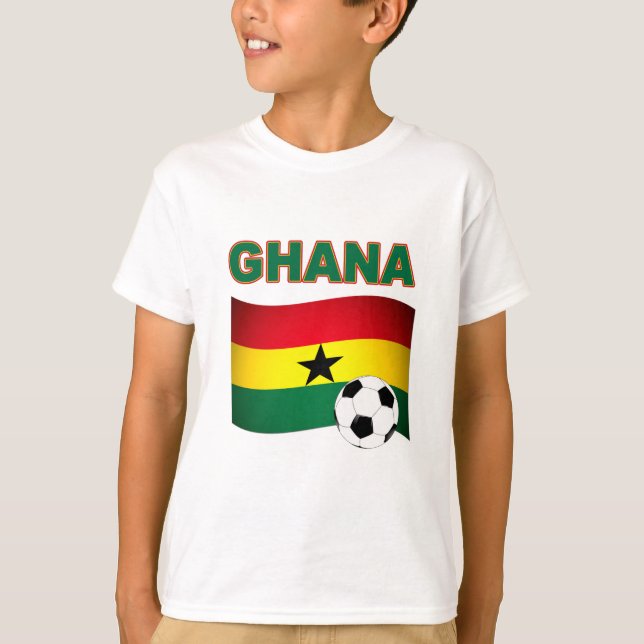 Camiseta Fútbol 1508 de Ghana (Anverso)