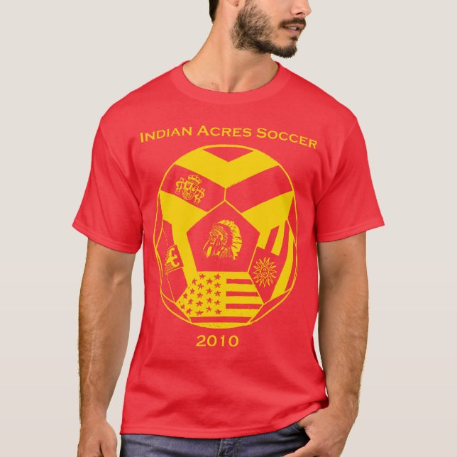Camiseta Fútbol 2010 de IA (Anverso)