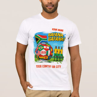 Camiseta Fútbol 2026 fútbol SUDAFRICA Nombre personalizado 