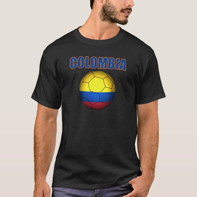 Camiseta Fútbol 2710 de Colombia (Anverso)