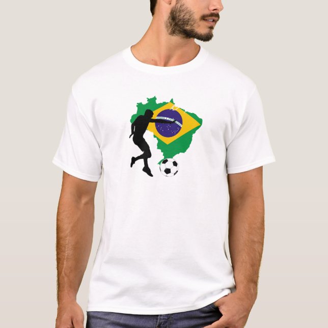 Camiseta Fútbol 5540 del Brasil (Anverso)