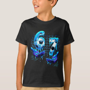 Camiseta Fútbol 67 Niños Helado Goteo Divertido Seis Siete