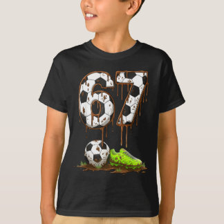 Camiseta Fútbol 67 Seis Siete Meme Chicos Adolescentes Niño