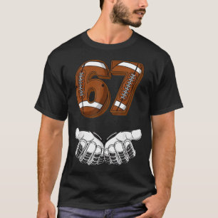 Camiseta Fútbol 67 Seis Siete Meme Divertido Gen Alpha