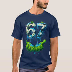 Camiseta Fútbol 67 Si Seven 6 7 Divertido Gen Alpha Meme Dr