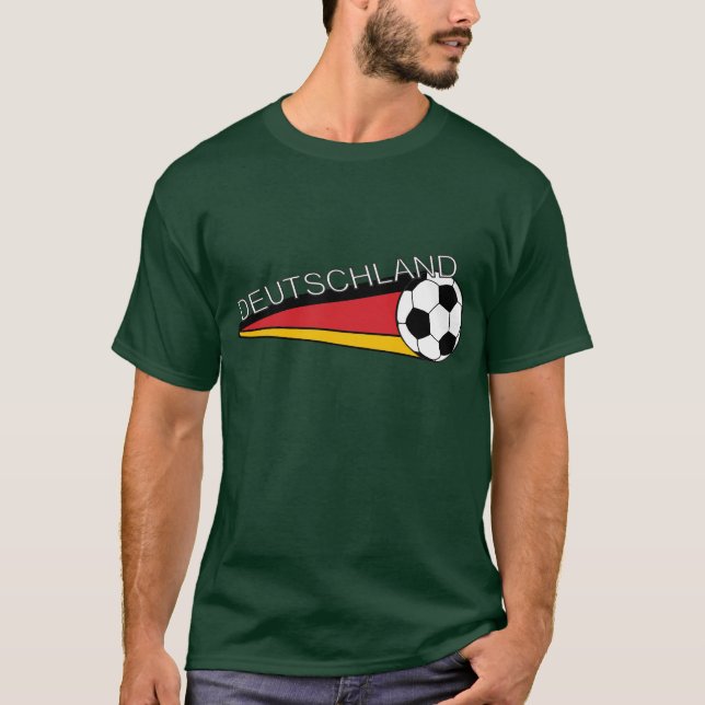 Camiseta Fútbol #7 del fussball de Germay Deutschland (Anverso)