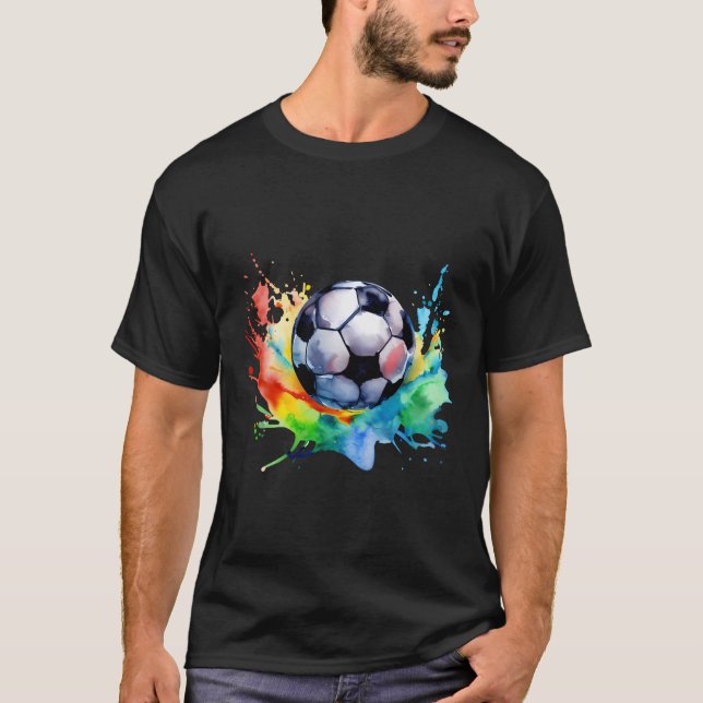 Camiseta Fútbol acuático Baloncesto Artsy Splash Playage (Anverso)