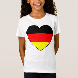 Camiseta Fútbol Alemania bandera de cardíaco A buen preci